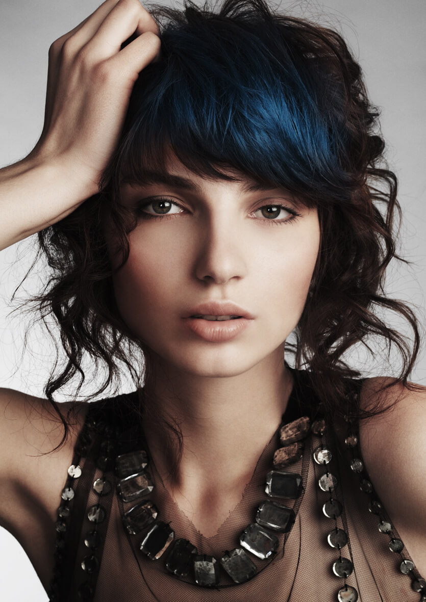 Allure Collection Lisa Shepherd - Blue Textured