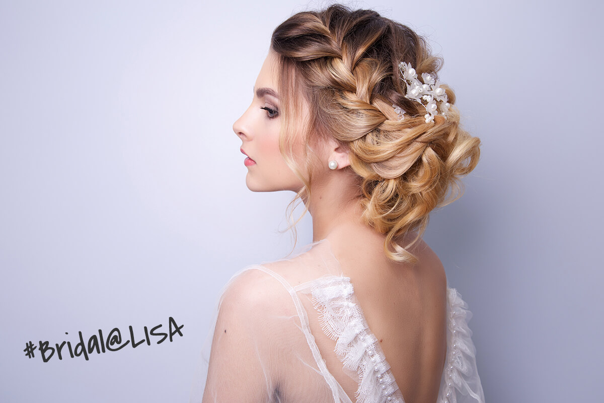 Image of wedding hair kidderminster